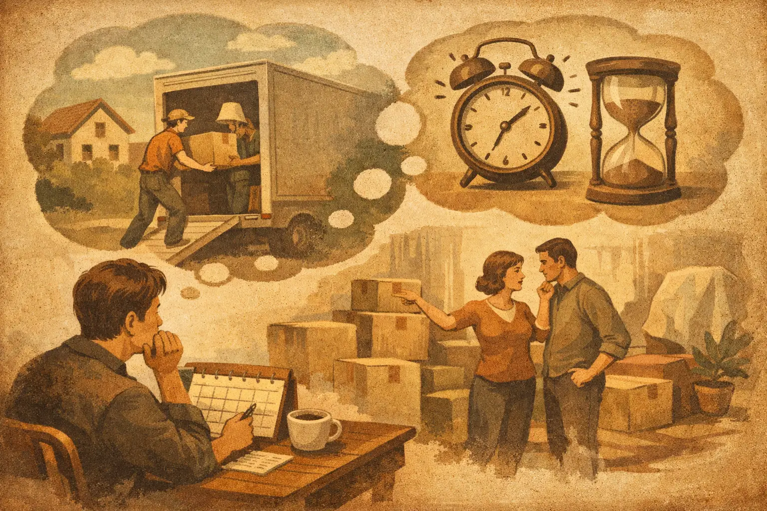 Quand réserver son déménageur ?