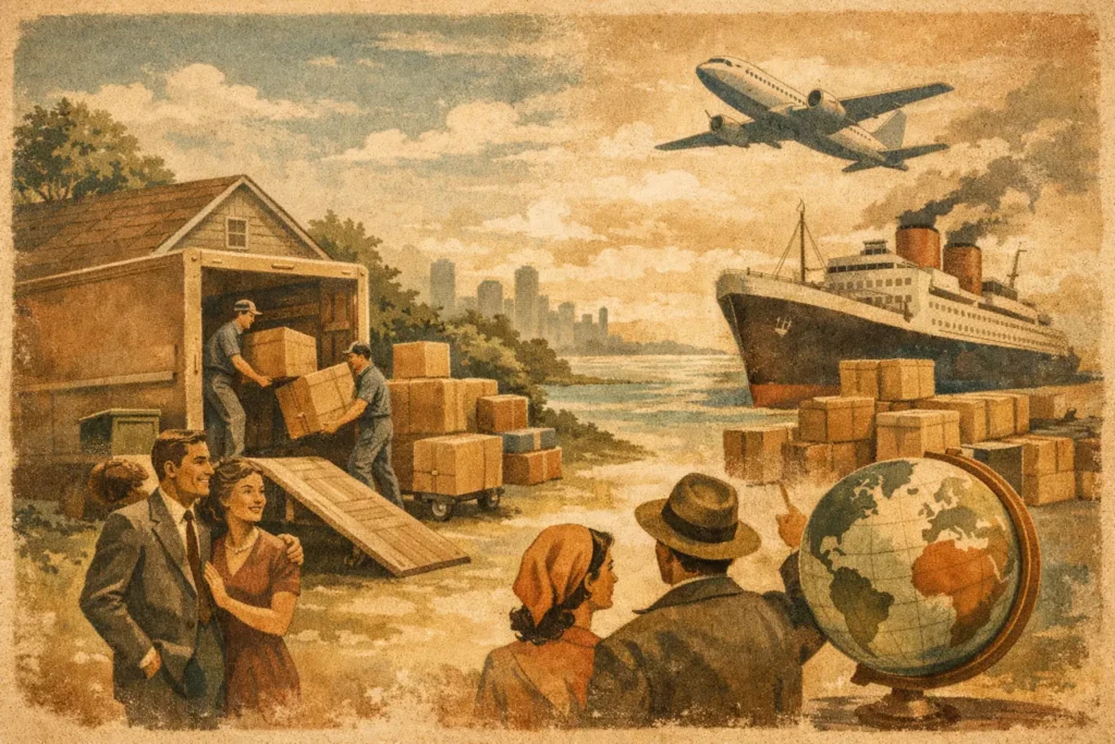Déménagement national ou international bien préparé