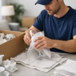 Qui emballe les objets fragiles au déménagement ?