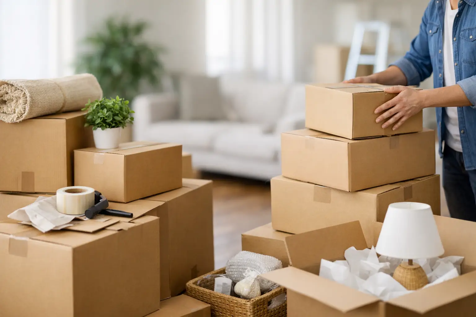Combien de cartons prévoir pour déménager ?