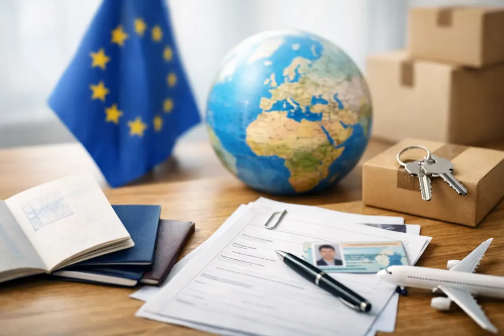 Documents essentiels pour déménager vers l’Europe