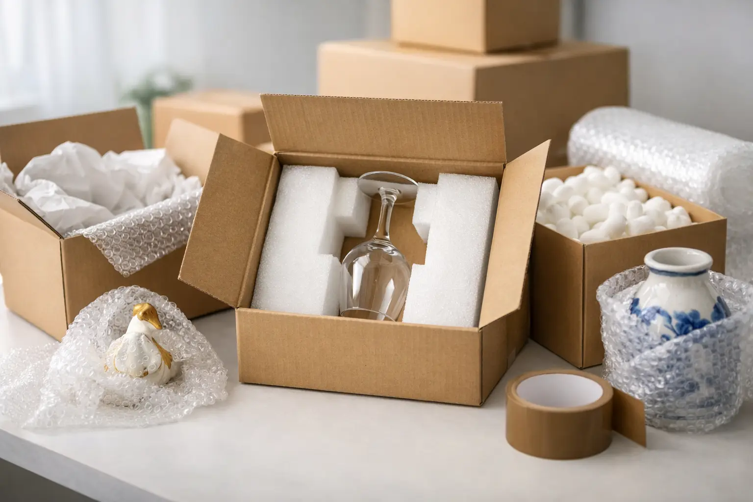 Les meilleurs cartons pour objets fragiles