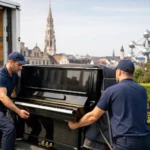 Transport piano en toute sécurité à Bruxelles