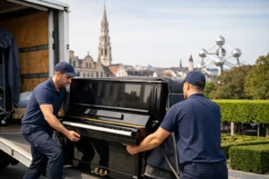 Transport piano en toute sécurité à Bruxelles
