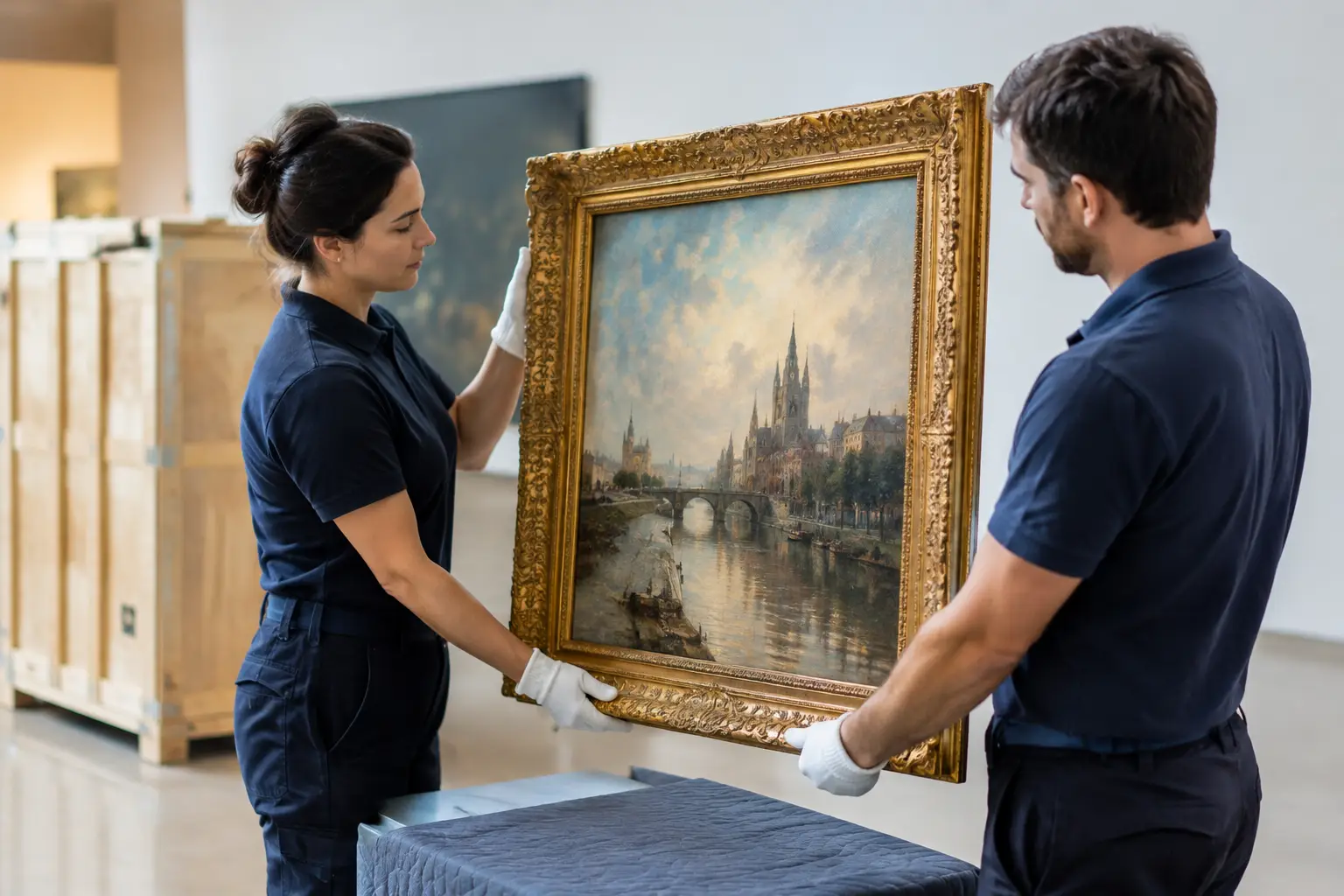 Transport d’œuvres d’art en Belgique : les règles